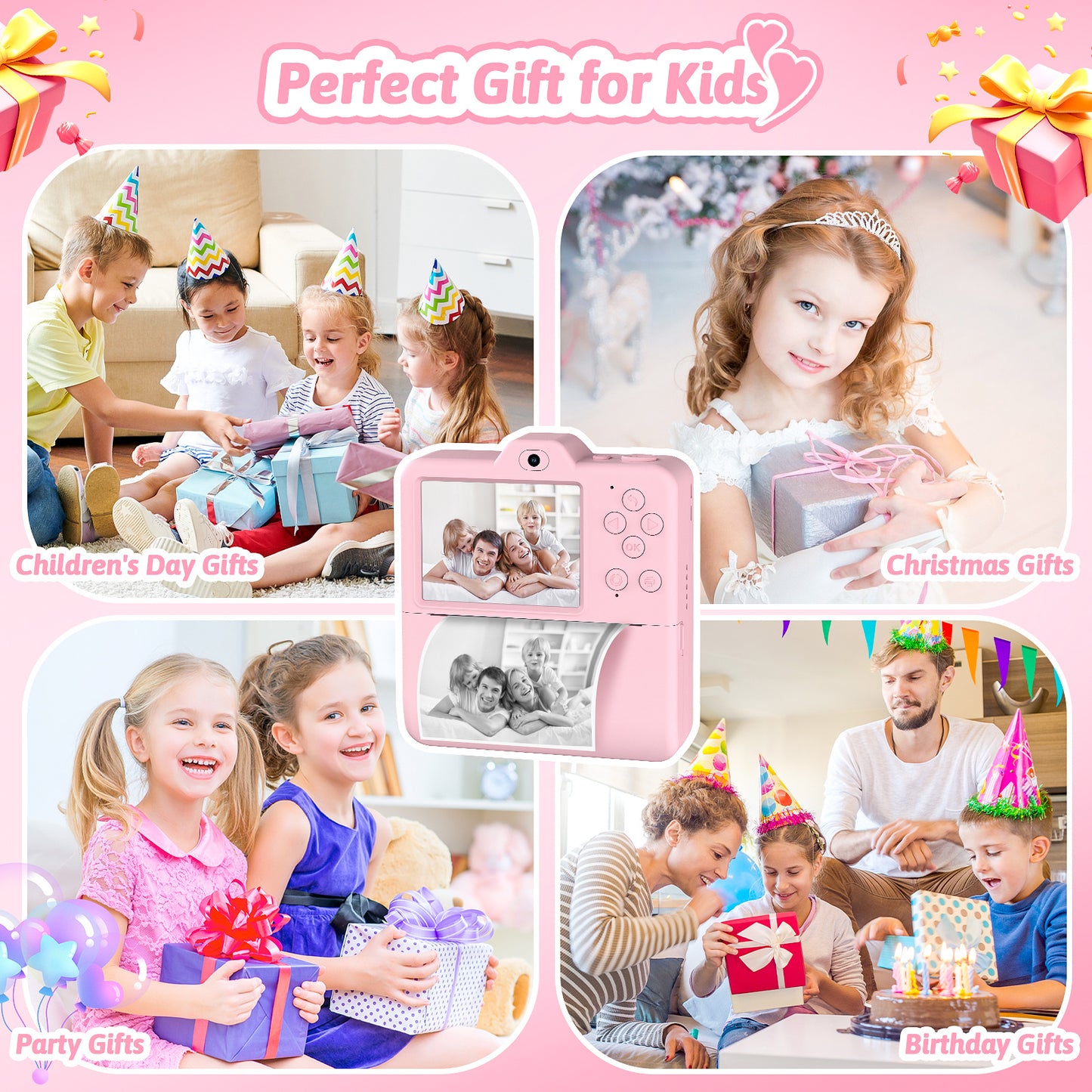 Kids Instant Print Camera