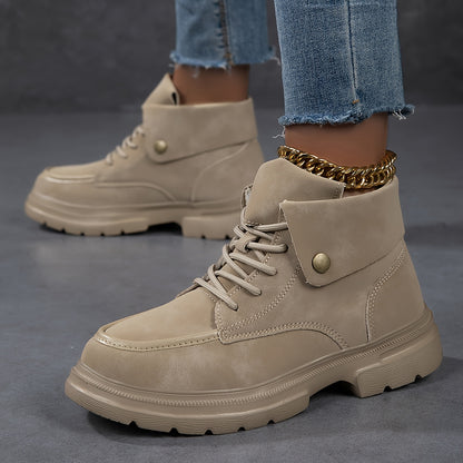 Autumn Winter Women’s Thick Sole Ankle Boots