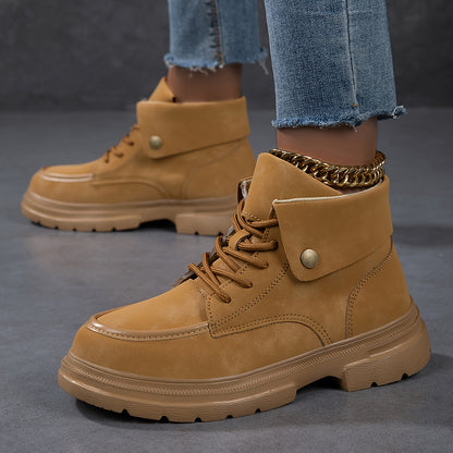 Autumn Winter Women’s Thick Sole Ankle Boots