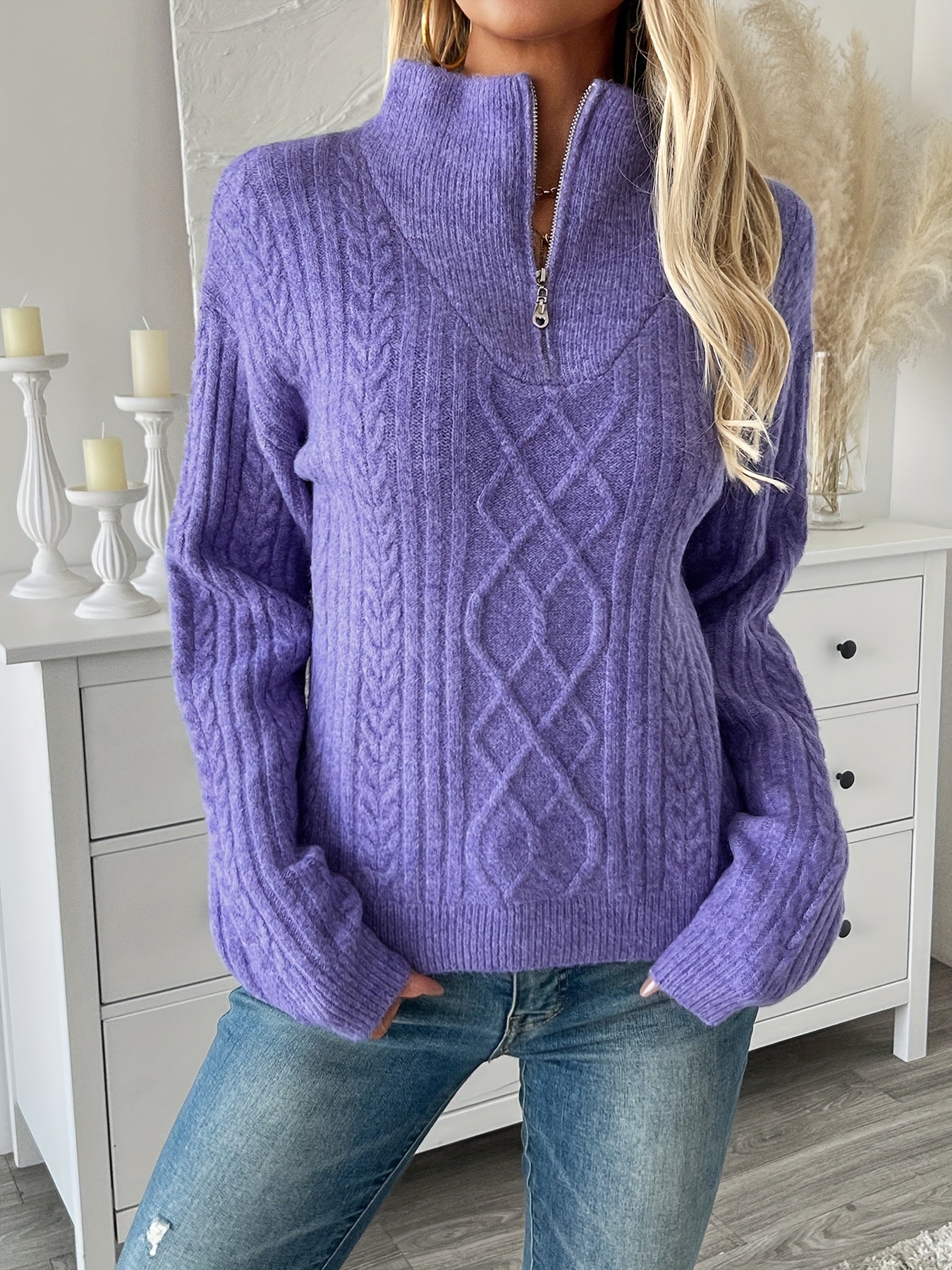 Women’s Half-Zip Sweater