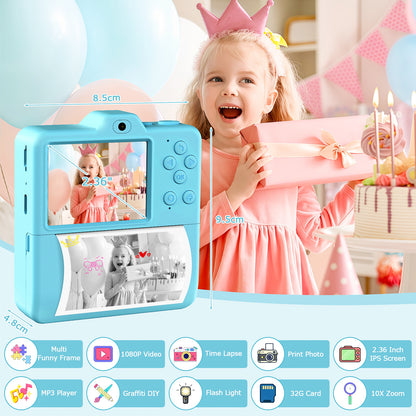 Kids Instant Print Camera