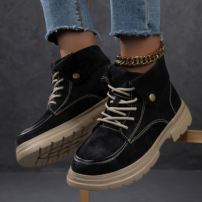 Autumn Winter Women’s Thick Sole Ankle Boots